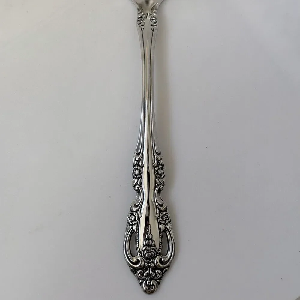 6pc Oneida Community Brahms Flatware Hostess Serving Set Stainless Betty Crocke